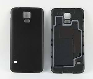 CXMALL Samsung Galaxy S5 Replacement Back Cover with Rubber Seal Waterproof Gasket Plain Plastic Hou