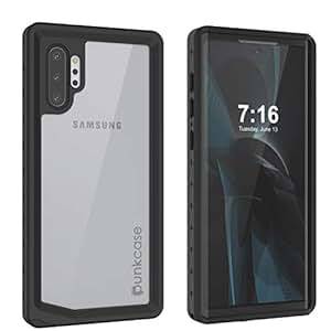 PunkCase Galaxy Note 10 Plus Waterproof Case StudStar Series Slim Fit IP68 Certified Shockpr (Clear)