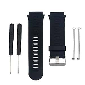BlueBeach Adjustable Garmin Forerunner 920XT Replacement Watchband Silicone Sport Strap Band Bracele