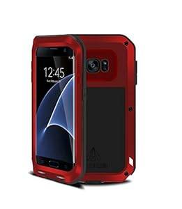 Love Mei Armor Tank Aluminum Metal Shockproof Military Heavy Duty Protector Cover Hard Case for Sam