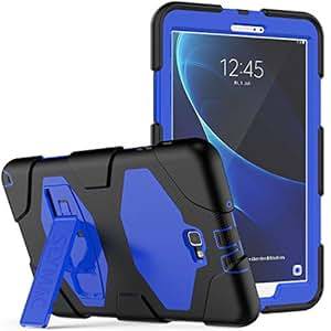 SEYMAC Samsung Galaxy Tab A 10.1 SM (Samsung Galaxy Tab A 10.1 SM-T580/SM-T585/T587)(Black/Blue)