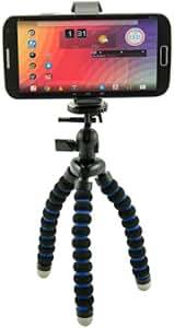 Arkon MG2TRI Flexible Tripod Mount Mobile Grip 2 Holder for all iOS Android and Windows Smartphones