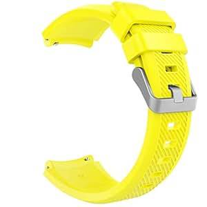 TiMOVO Samsung Gear S3 Frontier/Galaxy Watch 46mm BSoft Silicone Strap Watch Lug Compatible