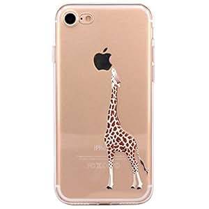 iPhone 7 Case, JIAXIUFEN TPU Silicone Gel Soft Clear Case Cover for Apple iPhone 7 4.7 inches (2016
