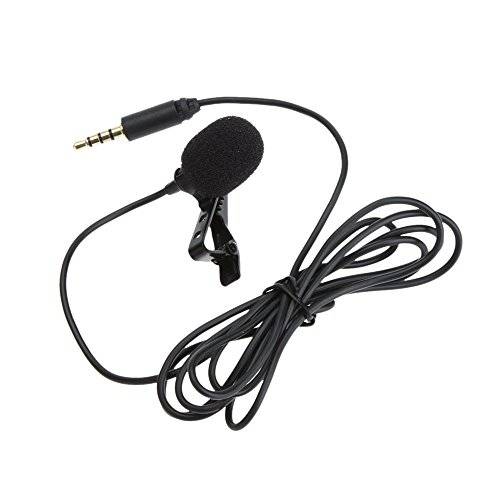 BOYA BY-LM10 Omnidirectional Lapel Clip-on H&s-free Lavalier Condenser 3.5mm Jack Microphone Mic for