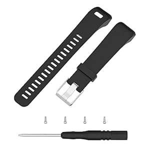 KOBWA Replacement Bands for Garmin Vivosmart HR Smart Watch Soft Silicone Bracelet Sport Strap Wris