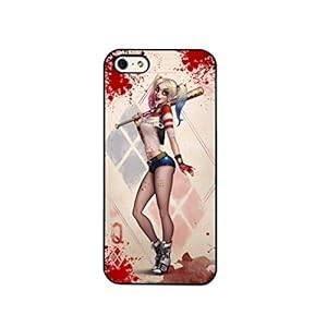 Suicide Squad Movie DC Comics Superhero usa The Joker Harley Quinn Phone Case Cover For iPhone 5 &