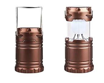 Portable 6-LED Solar Rechargeable Camping LED Lantern