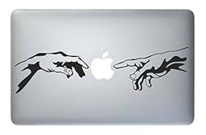 Sticker-Michelangelo Apple Macbook Macbook Laptop Sticker Decal Art Painting Design Vinyl For Mac Pro Air 11