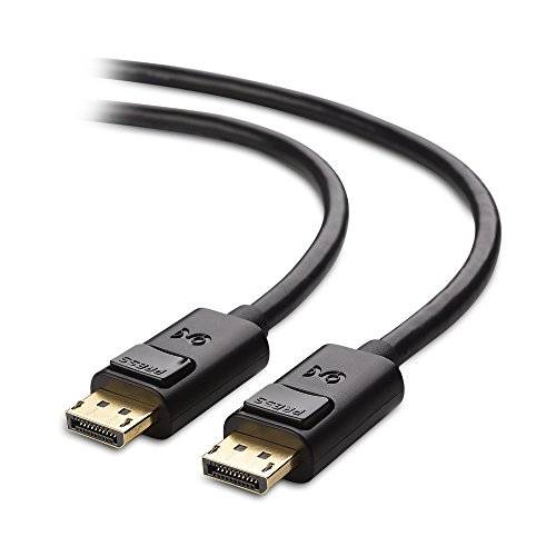 Cable Matters 3-Feet Gold Plated DisplayPort to DisplayPort Cable; 4K Resolution