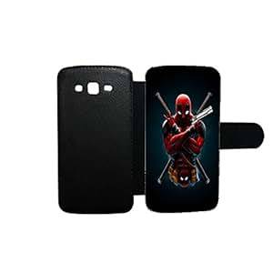 The Cannons Wallet Case Marvel Comics Avengers Deadpool Bling Case for Samsung Galaxy J5 2015