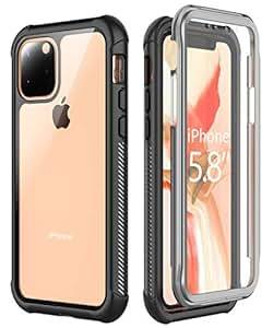iPhone 11 Pro Case Full Body Heavy Duty Protection Shockproof Case Built-in Screen Protector iPh