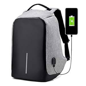 BSTcentelha Anti-theft backpack USB port backpack Laptop Backpack Casual Lightweight Waterproof for