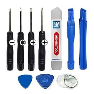 10 in 1 Repair Opening Pry Tools Screwdriver Kit Set for Iphone iPad Samsung Sony HTC LG Huawei Smar