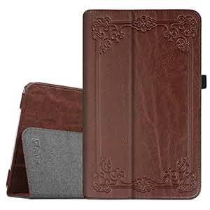 Fintie Samsung Galaxy Tab E 9.6 Folio Case Slim Fit Premium Vegan Leather (Z-Vintage Antique Bronze)