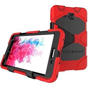 TECHGEAR G-SHOCK Case for Samsung Galaxy Tab A 7 2016 SM-T280 Series Tough Rugged HEAVY DUTY Arm