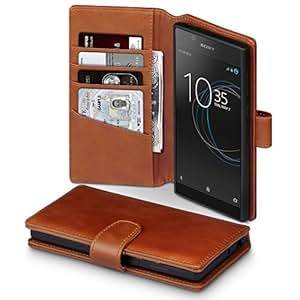 Xperia L1 Case Terrapin Sony Xperia L1 Leather Case GENUINE LEATHER Executive Folio Wallet Co