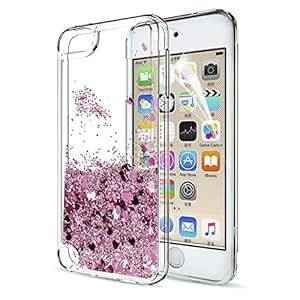 iPod Touch 6th/5th Generation Case Glitter HD Screen Protector LeYi Luxury Liquid Sparkly Bling