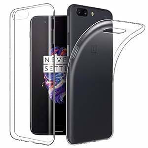 Oneplus 5 Case, EasyAcc Soft TPU Crystal Clear Slim Anti Slip Case Transparent Back Protector Cover for Oneplus 5