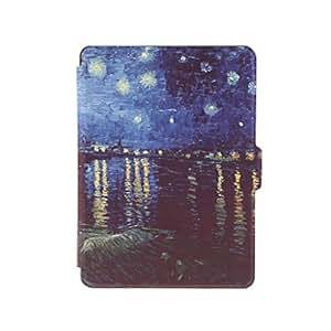 Sharplace Magnetic PU Leather Smart Case Cover Wake Protector for Kindle Kindle SY69JL #5