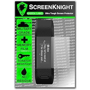 ScreenKnight Garmin Vivo Smart HR Plus Front Screen Protector invisible shield