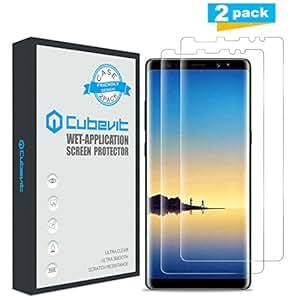 Galaxy Note 8 Screen Protector Cubevit 2 pack Screen Protector for Samsung Galaxy Note 8 Case Friend