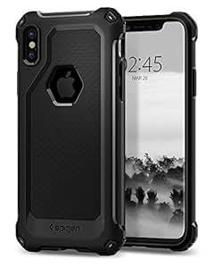 iPhone X Case Spigen Rugged Armor Extra iPhone x Case Cover with Resilient Shock Absorption and
