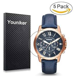 Youniker 5 Pack Fossil FS4835 Screen Protector Fossil Screen Protector Foils Fossil Mens FS4835