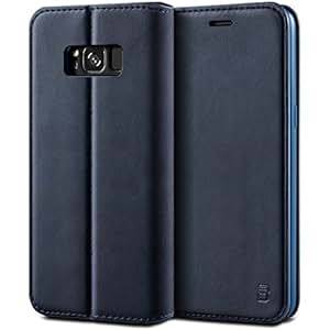 Samsung Galaxy S8 Case BEZ Protective PU Leather Wallet Flip Case Cover for Samsung Galaxy S8 with C