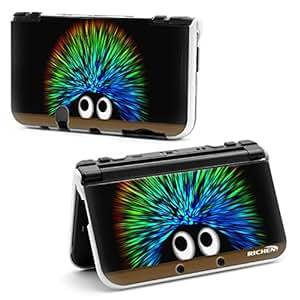 New Nintendo 3DS XL Case by Richen -Plastic Shell Protector Hard Cover for new 3ds XL LL(Genius)