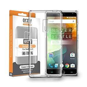 Orzly - FlexiCase for OnePlus 2 (2015 Model / Dual SIM Version) - 100% Clear Protective Flexible Silicon Gel Phone Case - 100% TRANSPARENT