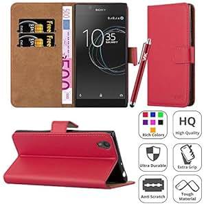 Sony Xperia L1 Case Luxury Leather Magnetic Flip Wallet Card Holder StView Cover Experia L1