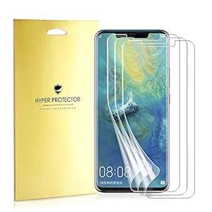 Mimoke Screen Protector Huawei Mate 20 Pro 3 Pack Case Friendly Protective PET Nano Film Screen