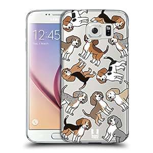 Head Case Designs Beagle Dog Breed Patterns Hard Back Case for Samsung Galaxy S6