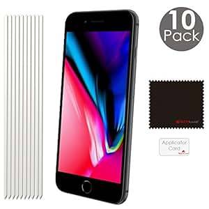 TECHGEAR Pack of 10 Screen Protectors iPhone 8 iPhone 7 4.7 ULTRA CLEAR Screen Protector Guard C