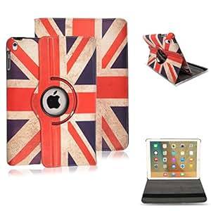 For New Apple iPad Pro 10.5 2017 ProGadgetsLTD Luxury Slim PU Leather 360 (Rusty UK Flag 360 Case)