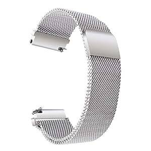 TRUMiRR 18mm Milanese Loop Watch BMagnetic Lock Strap Huawei Watch Withings Activite/Steel/P