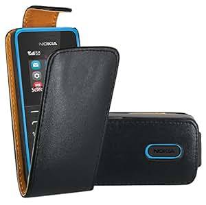 Nokia 105 Case FoneExpert Premium Leather Flip Book Case Cover Nokia 105/Nokia 105 Dual Sim