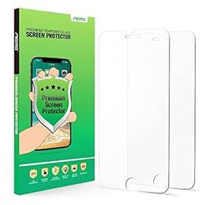 iPhone 8 Plus Screen Protector Aerb 2-Pack Premium iPhone 8 Plus Tempered Glass Screen Protector wit