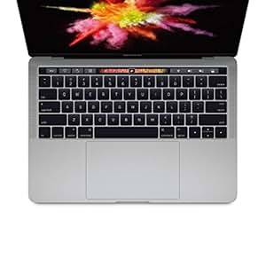 Palm Rest Cover Skin with Trackpad Protector for MacBook Pro 15 A 1707 with Touch Bar silver