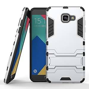 SsHhUu Galaxy A5 2016 Case A510 Case Shock Proof Cover Dual Layer Hybrid Armor Combo Protective Hard