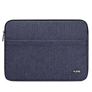 Plemo 15 - 15.6 Inch Laptop Sleeve Case Bag Cover for MacBook Pro / Notebook Compute/Acer/Asus/Dell/Fujitsu/Lenovo/HP/Samsung/Sony/Toshiba with Denim Fabric, Blue
