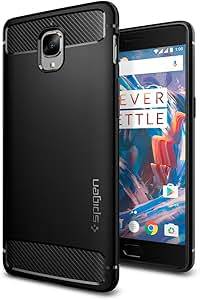Spigen OnePlus 3/OnePlus 3T Case Rugged Armor Original Patent Carbon Fiber Design OnePlus 3 3T Cover
