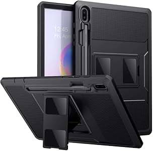 MoKo Case Fit Samsung Galaxy Tab S6 10.5 2019 Heavy Duty Shockproof Full Body Rugged Hybrid Cover w