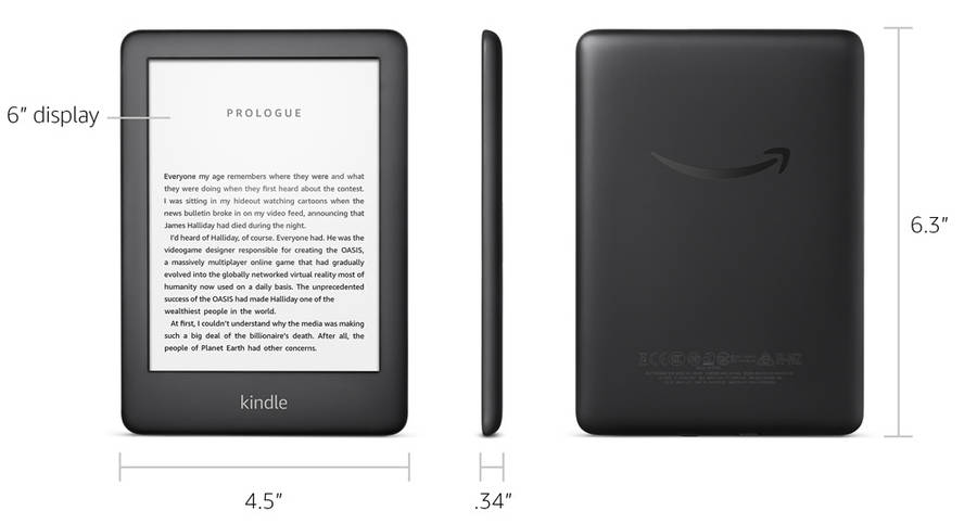 Kindle Gen 10 Technical Specifications