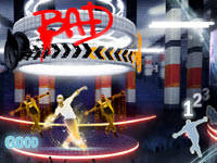 Dancing to Bad from Michael Jackson The Experience dancing to Bad from Michael Jackson The Experience