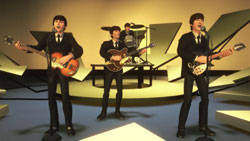 The Ed Sullivan Show gameplay venue from The Beatles: Rock Band