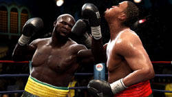 James Toney hitting Eddie Chambers in 'Fight Night Round 4'