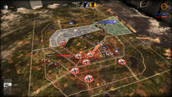 Map showing in-game faction ruse events in play Map showing in-game faction ruse events in play in R.U.S.E.