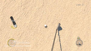 Tiger Woods PGA Tour 12: The Masters screen #2 showing in-game PlayStation Move controller Tiger Woods PGA Tour 12: The Masters screen #2 showing in-game PlayStation Move controller